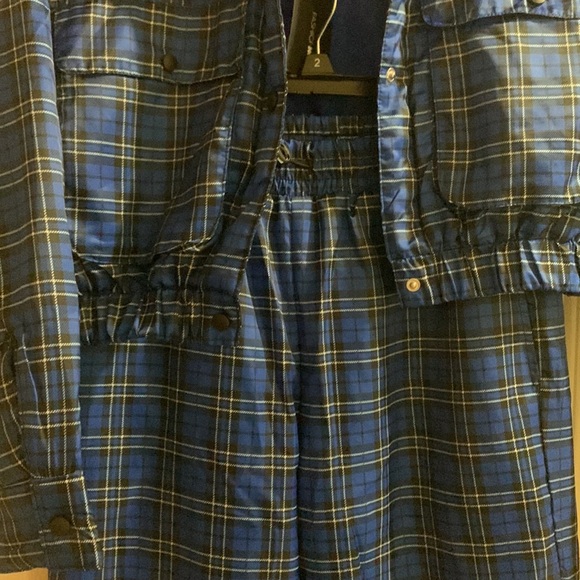 Brand new, never worn plaid puffer jogger set - Picture 3 of 5